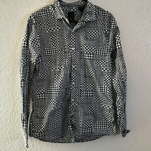 Armani exchange long sleeve button down